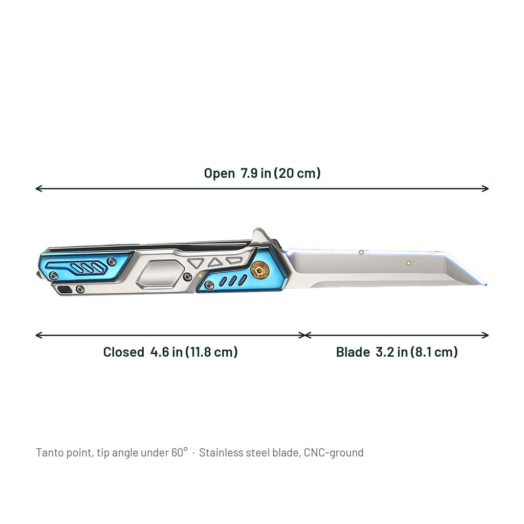 Thurlex Ridgeline Folding Camp Knife