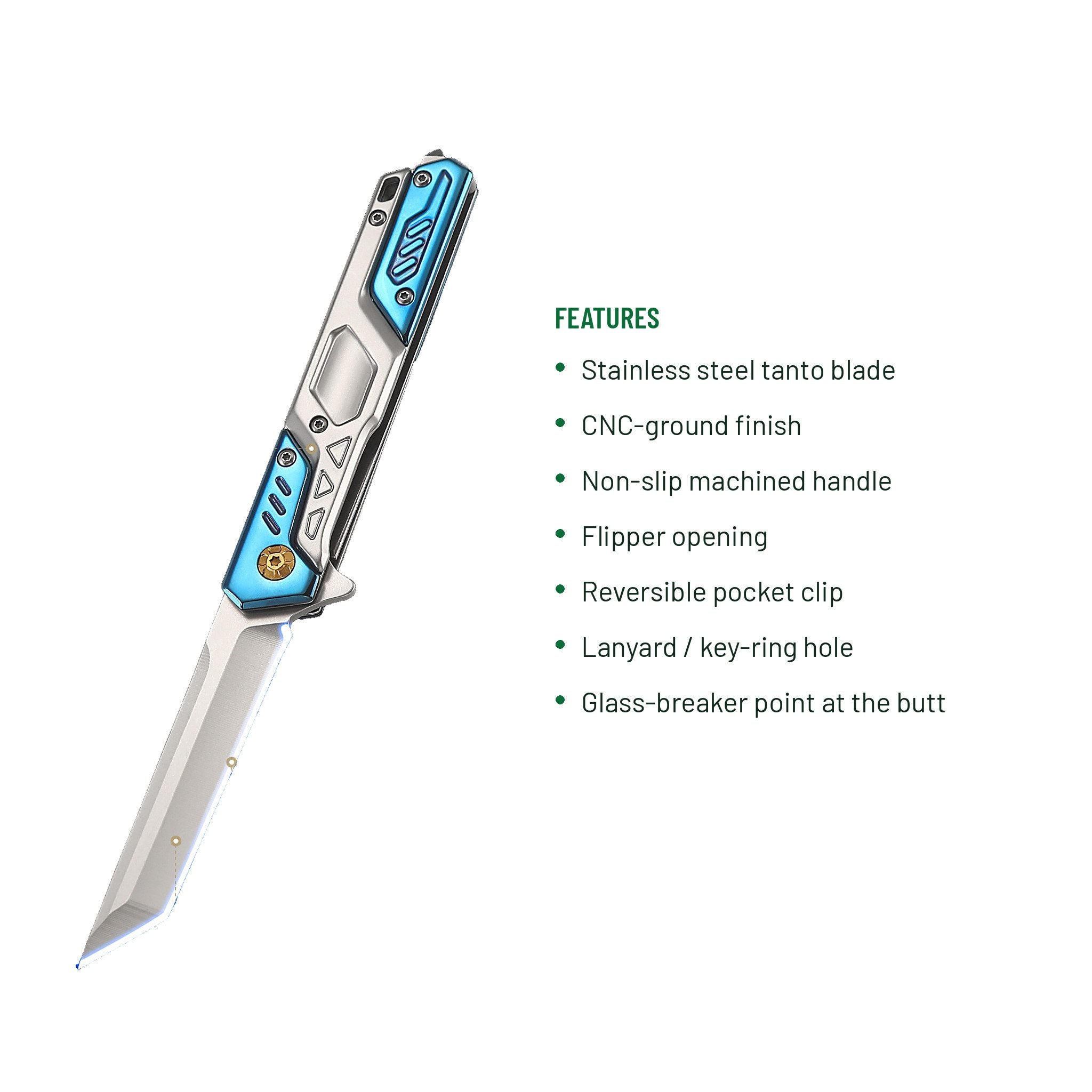 Thurlex Ridgeline Folding Camp Knife